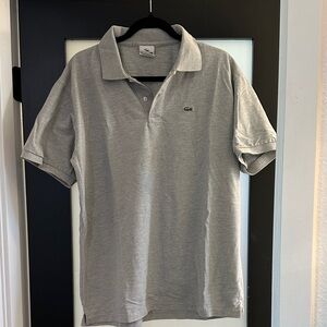 Lacoste Men's Light Gray Polo Shirt